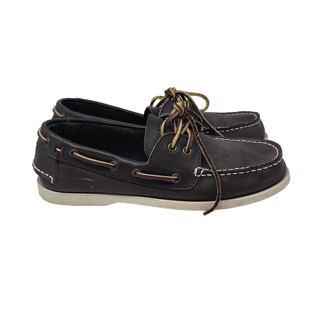 Tommy Hilfiger Brown Boat Shoes Men's size 8
